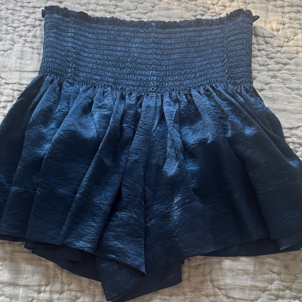 Elegant Navy Women's Skorts